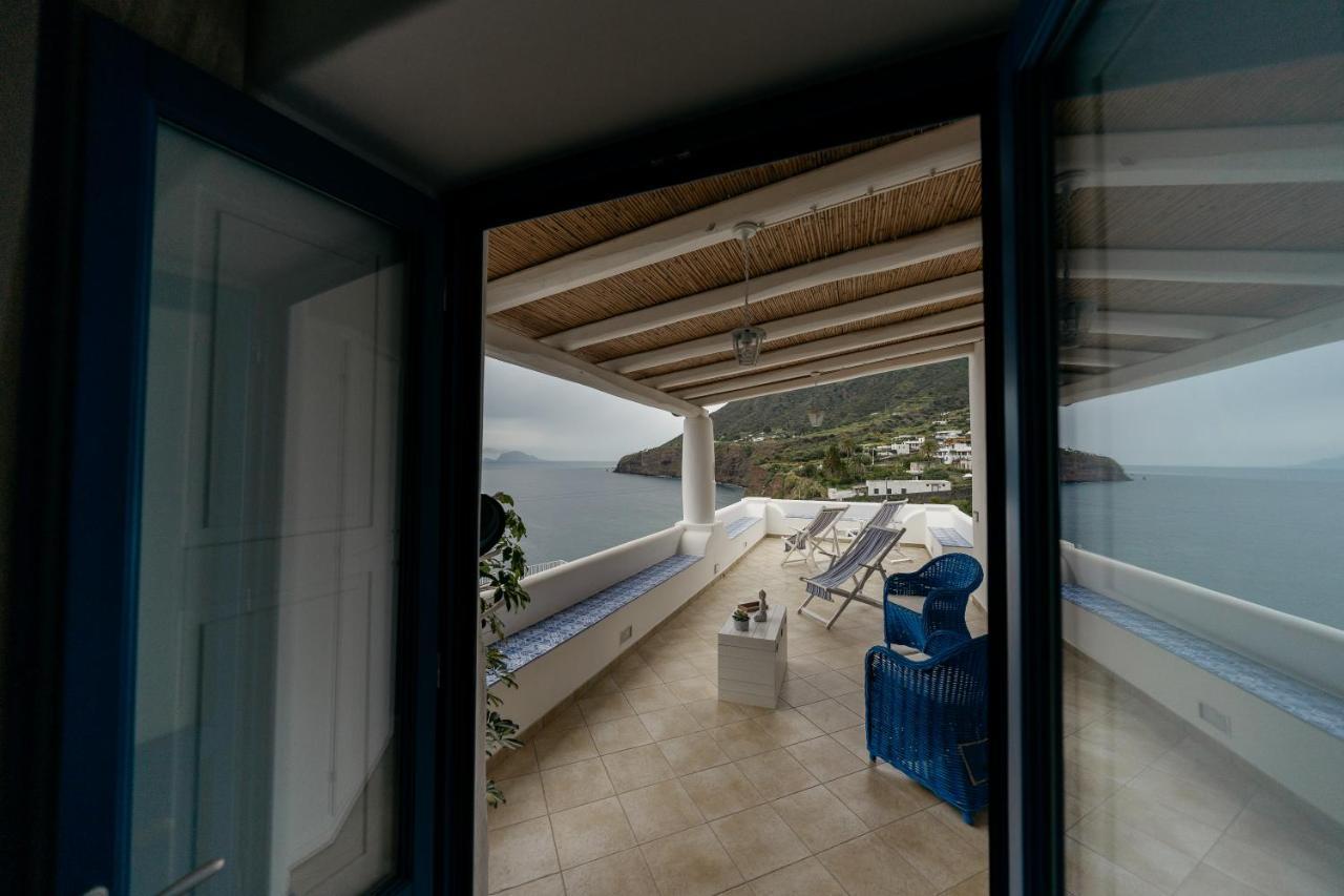 'A Alera Room & Breakfast Malfa  Exteriér fotografie