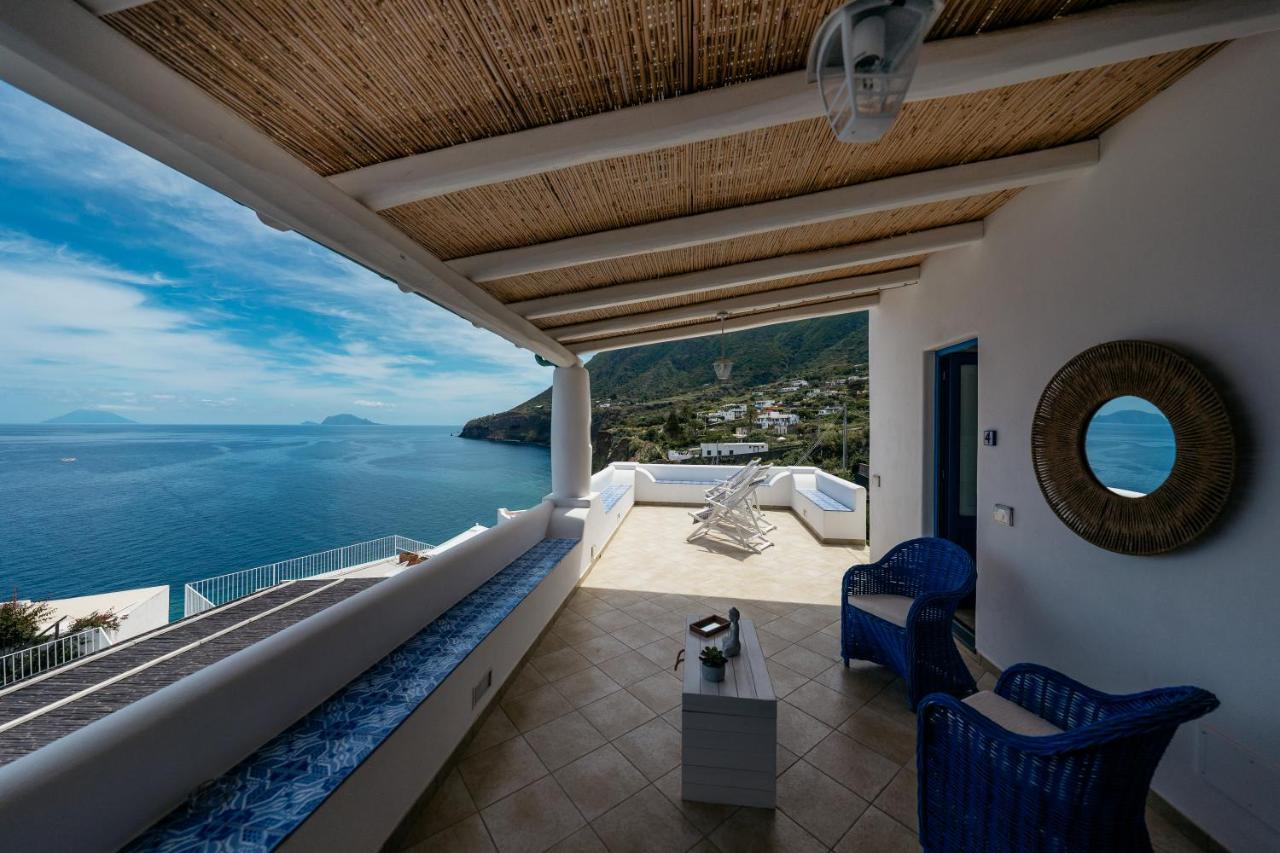 'A Alera Room & Breakfast Malfa  Exteriér fotografie